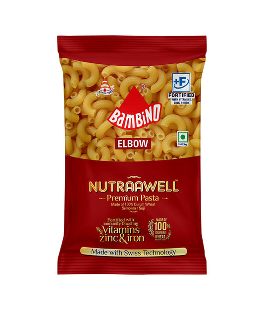 Bambino Nutraawell Premium Pasta Macaroni (Elbow)