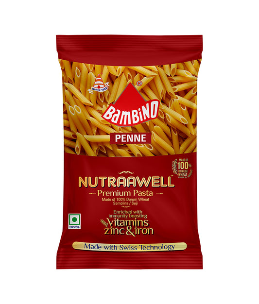 Bambino Nutraawell Premium Pasta Macaroni (Penne)
